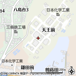 福島県田村郡三春町天王下周辺の地図