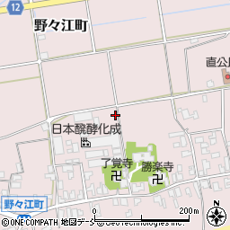 石川県珠洲市野々江町（ア）周辺の地図