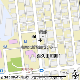 株式会社岡部　第一配送センター周辺の地図