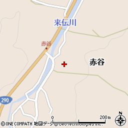 新潟県長岡市赤谷2038-3周辺の地図