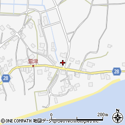 石川県珠洲市三崎町雲津レ132-1周辺の地図