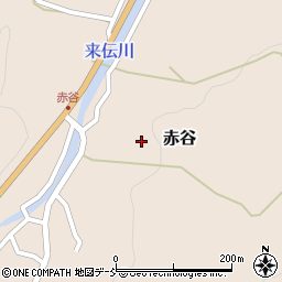 新潟県長岡市赤谷2044周辺の地図