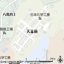 福島県田村郡三春町天王前周辺の地図