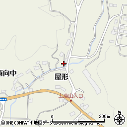 福島県田村市常葉町西向屋形179周辺の地図