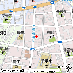 ユニオン精機　長岡工場周辺の地図