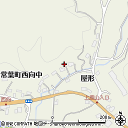 福島県田村市常葉町西向屋形49周辺の地図