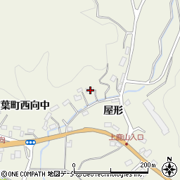 福島県田村市常葉町西向屋形53周辺の地図
