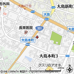 朝日堂メガネ店大島店周辺の地図