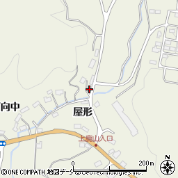 福島県田村市常葉町西向屋形61-2周辺の地図