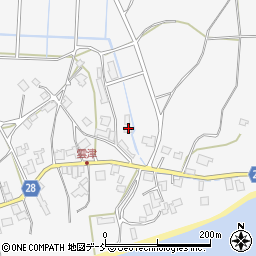 石川県珠洲市三崎町雲津レ138周辺の地図