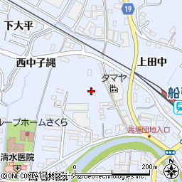 福島県田村市船引町船引東中子縄周辺の地図