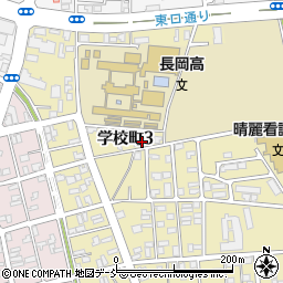 長岡経営機周辺の地図