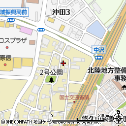 新潟県長岡市美沢3丁目563周辺の地図