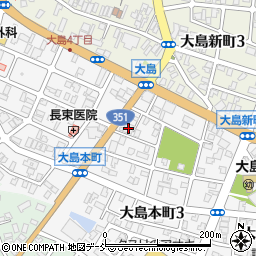 大島自動車周辺の地図