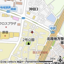 新潟県長岡市美沢3丁目567周辺の地図