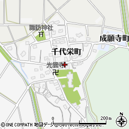 新潟県長岡市千代栄町7周辺の地図