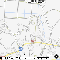 石川県珠洲市三崎町雲津レ141-1周辺の地図