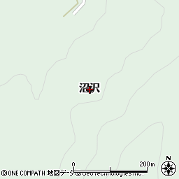 福島県大沼郡金山町沼沢周辺の地図