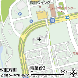 雇用促進住宅サンコーポラス青葉台２号棟周辺の地図