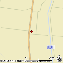 福島県会津若松市湊町大字原五輪壇周辺の地図
