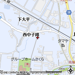 福島県田村市船引町船引（西中子縄）周辺の地図