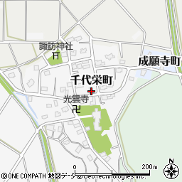 新潟県長岡市千代栄町51周辺の地図