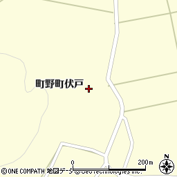 石川県輪島市町野町伏戸周辺の地図