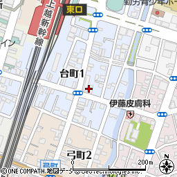 株式会社土田米穀店周辺の地図