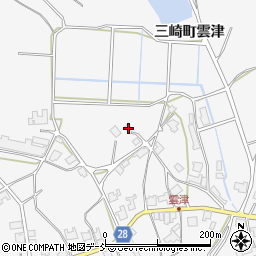 石川県珠洲市三崎町雲津レ149周辺の地図