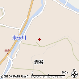 新潟県長岡市赤谷2018周辺の地図