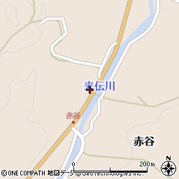 新潟県長岡市赤谷831周辺の地図