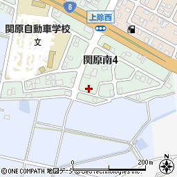 新潟県長岡市関原南4丁目3932周辺の地図