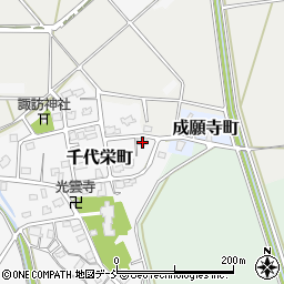 新潟県長岡市千代栄町24周辺の地図
