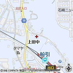 福島県田村市船引町船引上田中周辺の地図