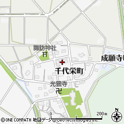 新潟県長岡市千代栄町43周辺の地図
