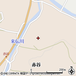 新潟県長岡市赤谷1991周辺の地図