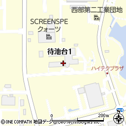 福島県ハイテクプラザ周辺の地図