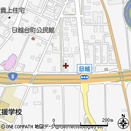 日本精機上除寮周辺の地図