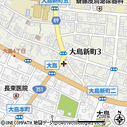 中山理容店周辺の地図