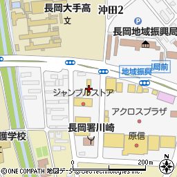 新潟県長岡市四郎丸町周辺の地図