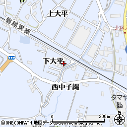 福島県田村市船引町船引下大平14周辺の地図