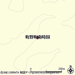 石川県輪島市町野町（南時国）周辺の地図