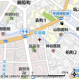 島津牛乳店周辺の地図