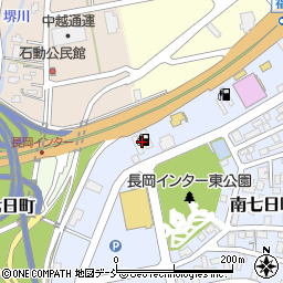 田中石油長岡インターＳＳ周辺の地図