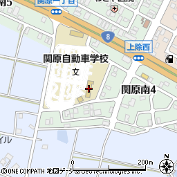 関原自動車学校整備工場周辺の地図