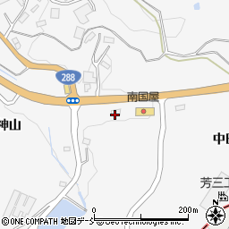 福島県田村郡三春町熊耳十石窪周辺の地図