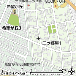 第１稲川荘周辺の地図