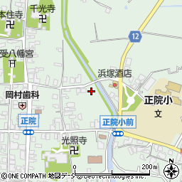 石川県珠洲市正院町川尻に周辺の地図
