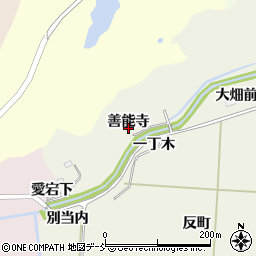 福島県双葉郡双葉町前田善能寺周辺の地図