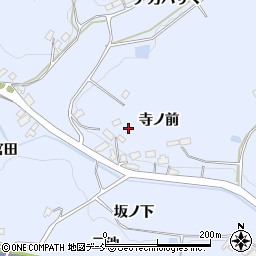 福島県郡山市西田町木村寺ノ前周辺の地図